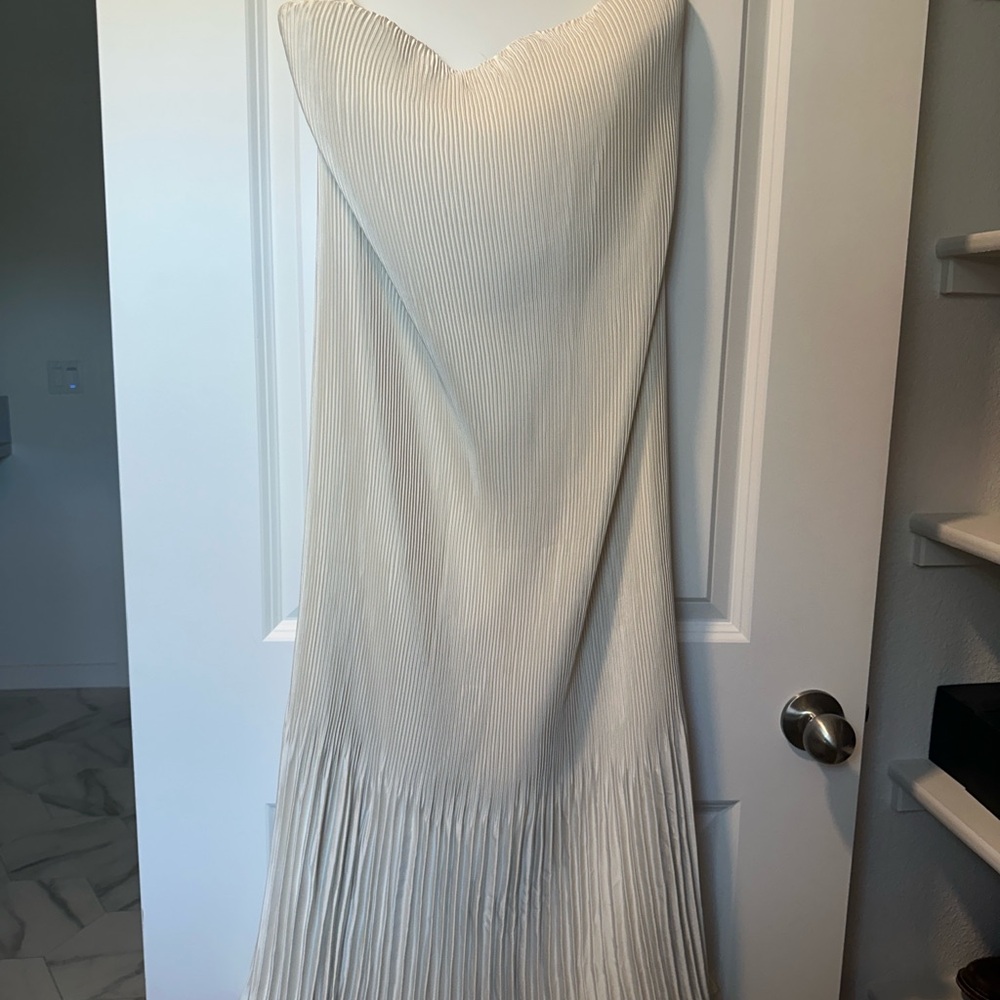 Abercrombie & Fitch Strapless Cream Dress